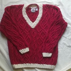 Knitted by Hand sweater